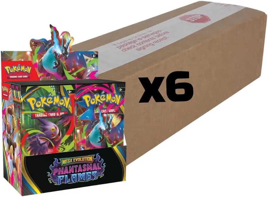 pokemon mega evolution phantasmal flames booster 6 box case Sealed Perfect for players and Engraving:Wallet Alone - No Personalized Engraving on The Back Prismatic Evolutions Pokemon Center NORTH OLMSTED