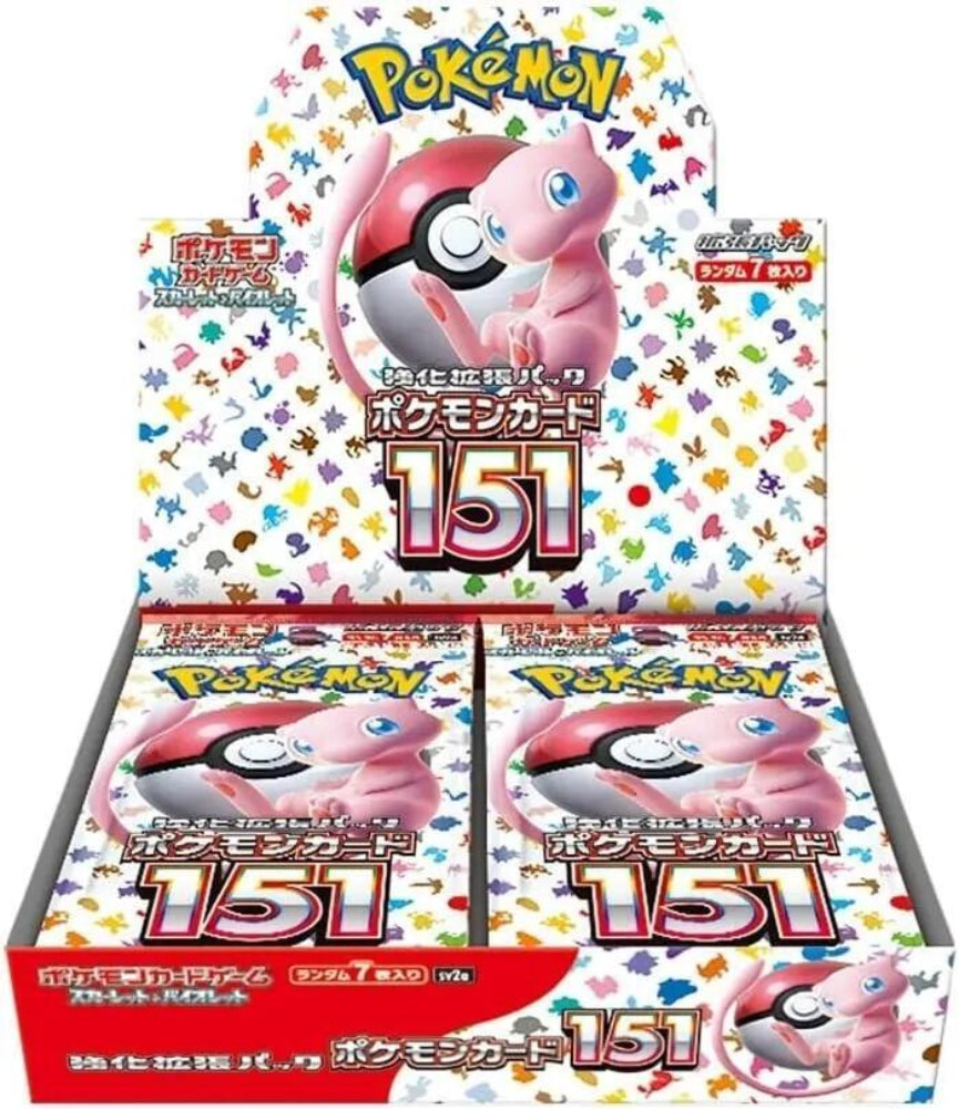 Pokémon Scarlet and Violet: 151 Booster Box Japanese - Sv2a