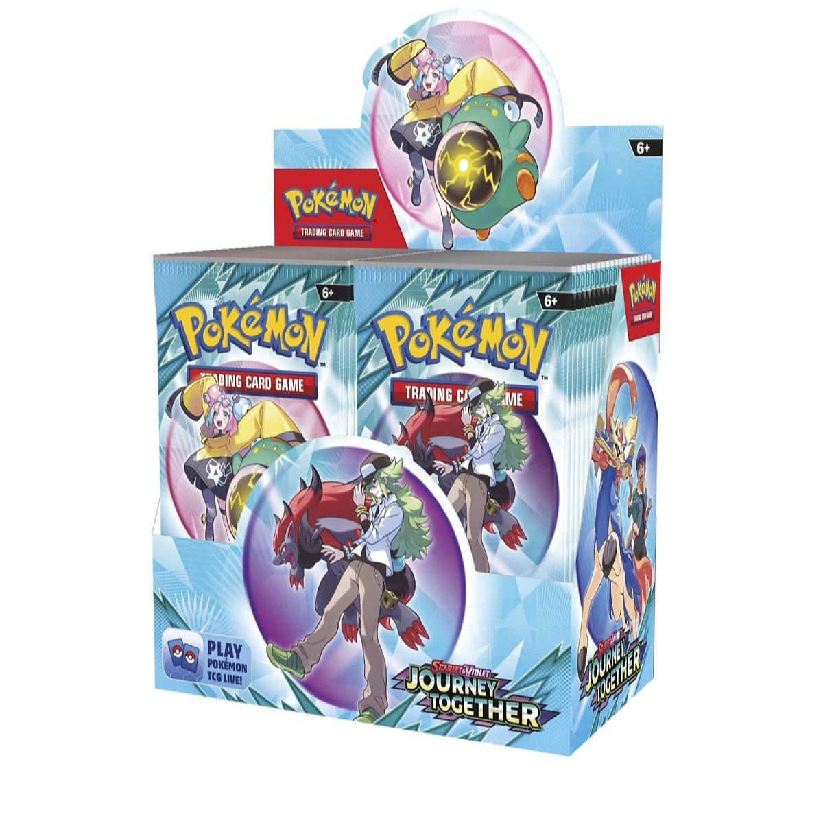 Pokémon Scarlet & Violet-Journey Together Enhanced Booster Display Box (36 Packs & 1 Promo Card)