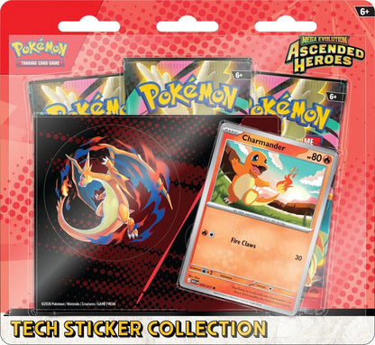 Pokémon Ascended Heroes Tech Sticker Collection 12ct Case - Wave 1 PREORDER