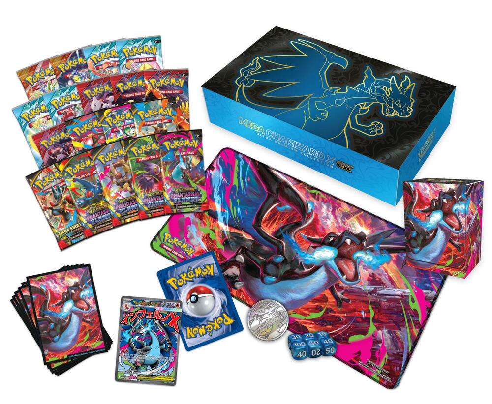 Mega Charizard X EX Ultra Premium Collection Box - Wave 2 Preorder