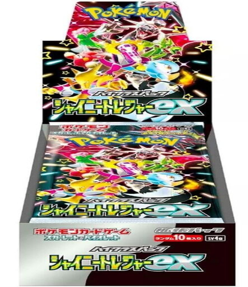 Shiny Treasure Ex High Class Pack SV4A Korean Pokemon Shiny Treasure Ex Booster Box (SV4a) Korean Version, High-Class Pack, Factory Sealed Mega Dream Ex Pokemon Shiny Treasure Ex High Class Pack SV4A Korean Pokemon Shiny Treasure Ex Booster Box (SV4a) Korean Version, High-Class Pack, Factory Sealed Mega Dream Ex Pokemon